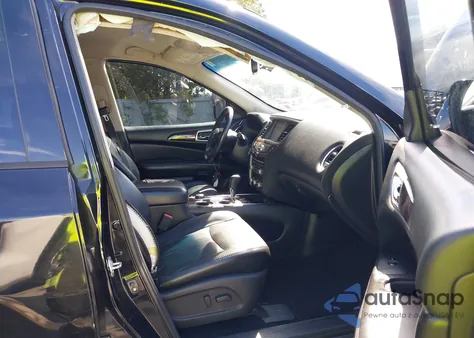 2014 Nissan Pathfinder Sl z USA, uszkodzony, nr VIN 5N1AR2MMXEC619323